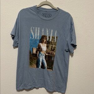 Shania Twain Graphic T-Shirt in Blue